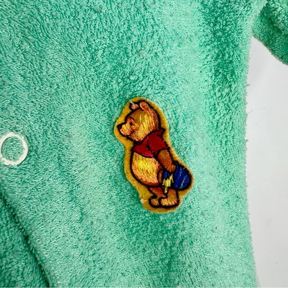 Vintage Sears Roebuck Terry One Piece Baby Outfit Footie Winnie Pooh 3 Months - Picture 5 of 6